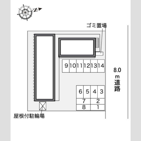 レオパレスさくら白石 画像2
