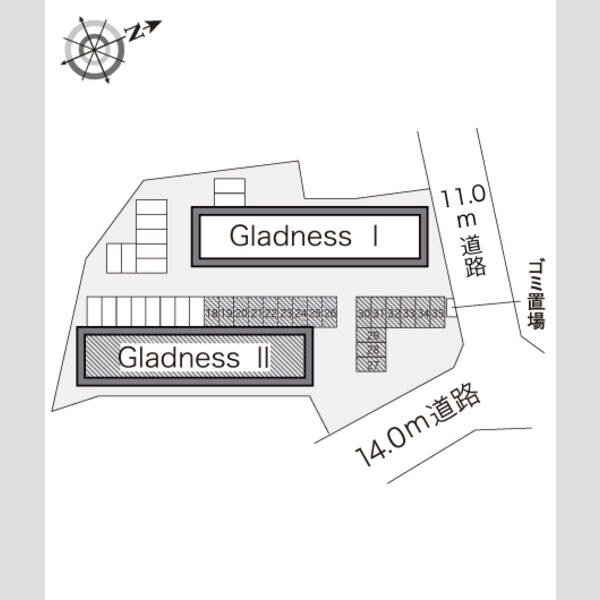 レオパレスGladness　Ⅱ 画像4