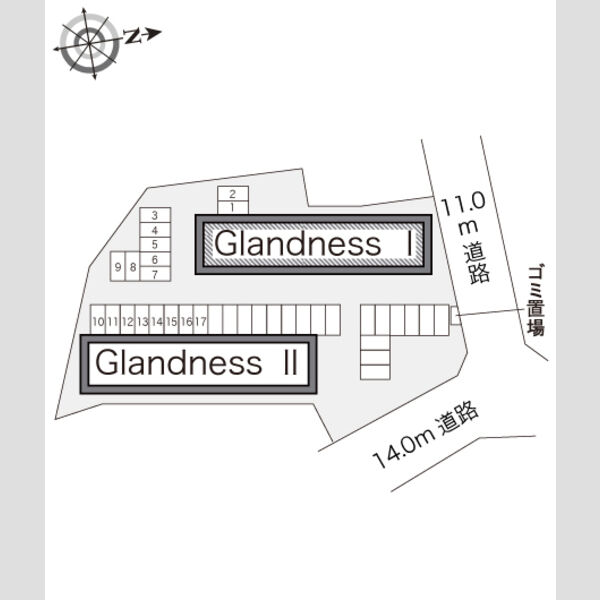 レオパレスGladness　Ⅰ 画像4