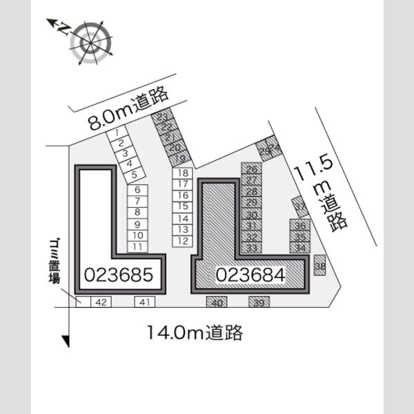 レオパレスノースヒルA 画像2