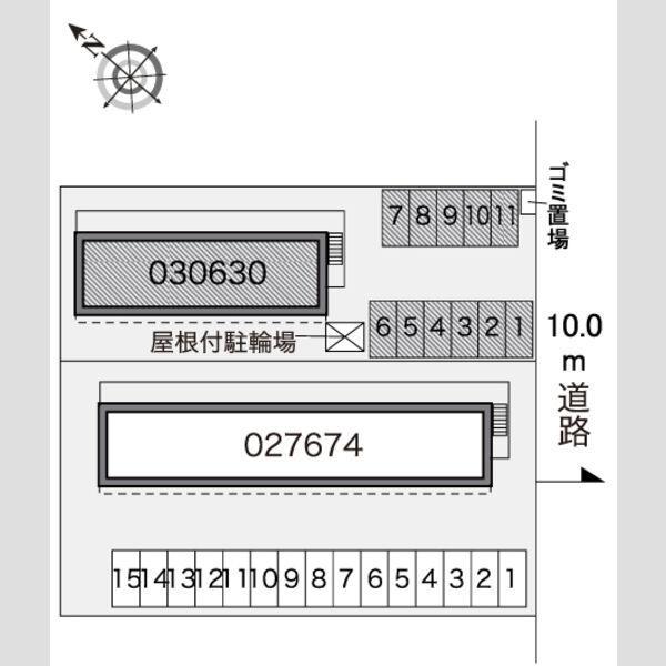レオパレス北公園　Ⅱ 画像2