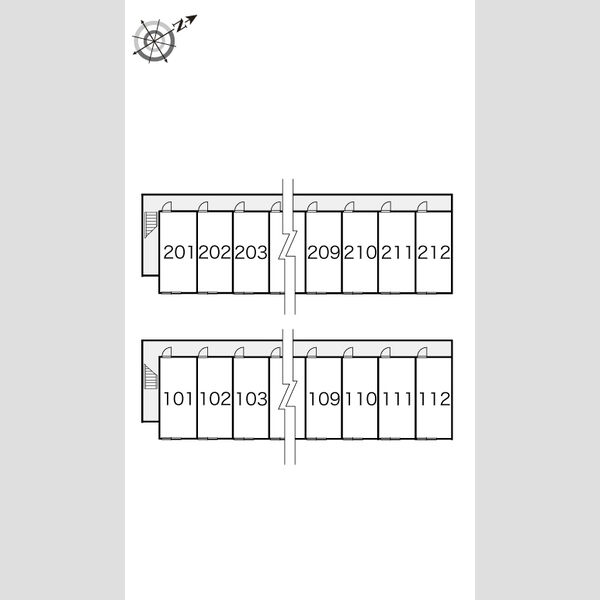 レオパレスハッサムA 画像3