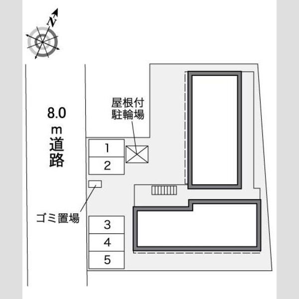 レオパレスフィオーレ月寒 画像2