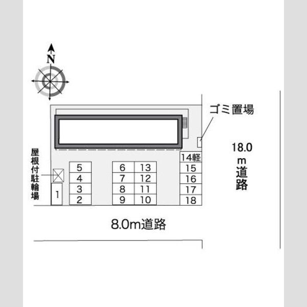 レオパレスライラックハウス 画像2