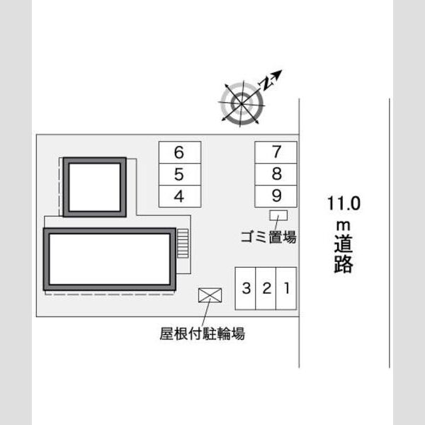 レオパレス西野43 画像2