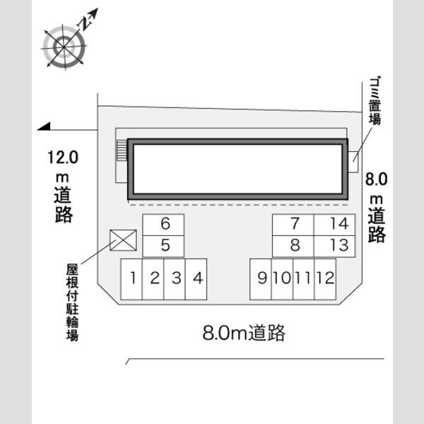 レオパレスハピネス124 画像3