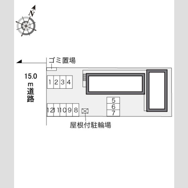 レオパレスハッサムB 画像2