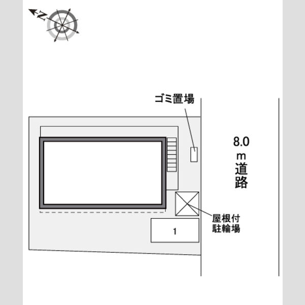 レオパレススカイブルー西町 画像2