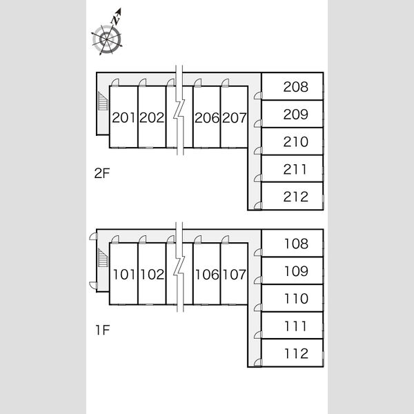 レオパレスハッサムB 画像3