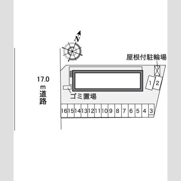 レオパレス北丘珠Ⅲ 画像2