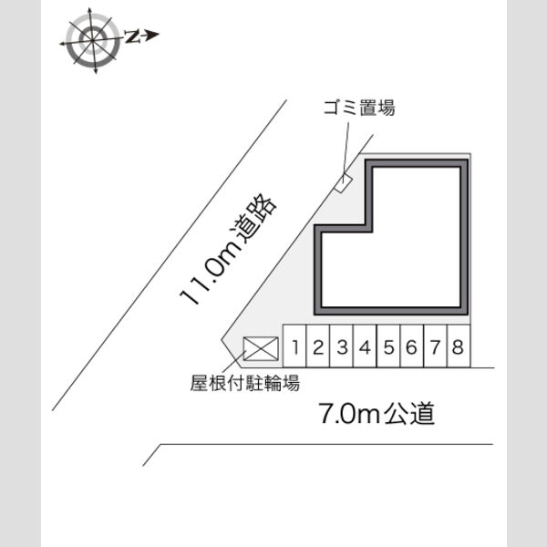 レオパレスサン　インレットⅡ 画像2