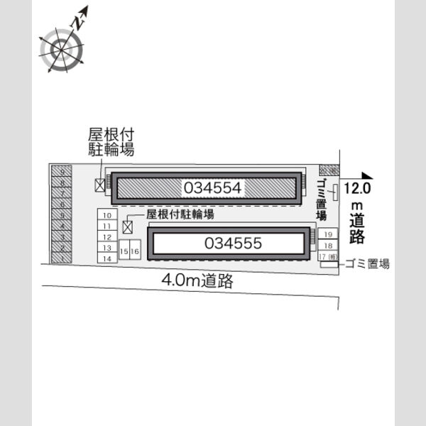レオパレスロワジール西野A 画像2