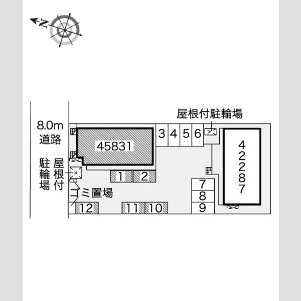 レオパレスフォルテックⅡ 画像2