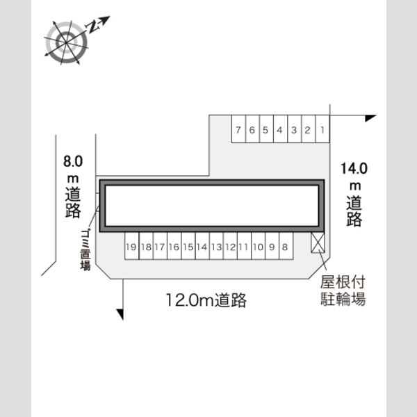 レオパレスノースシティⅢ 画像2
