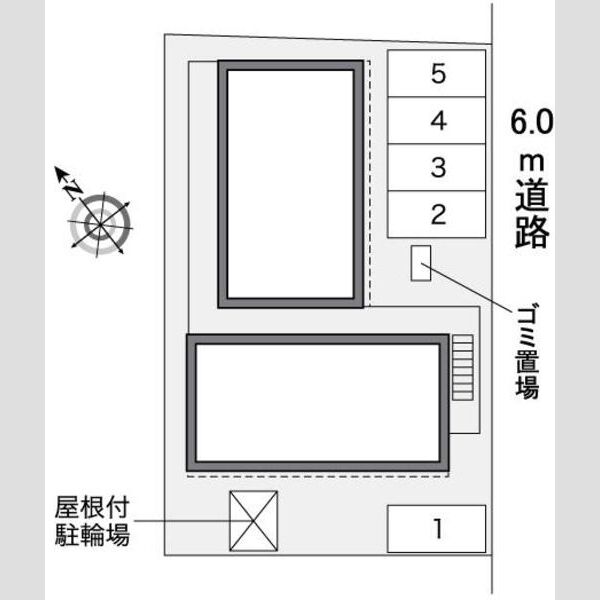 レオパレスロワジール西野C 画像2