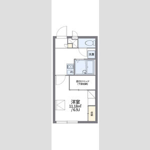 レオパレス大宅の間取り図
