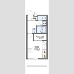 レオパレスおおまちの間取り図