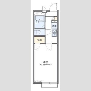 レオパレス立林の間取り図
