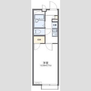 レオパレス田中殿の間取り図