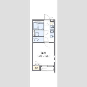 クレイノ山ノ内の間取り図