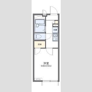 レオパレス京都の間取り図