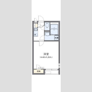 クレイノフランの間取り図