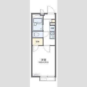 レオパレス京都の間取り図
