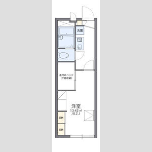 レオパレスアゼリアの間取り図