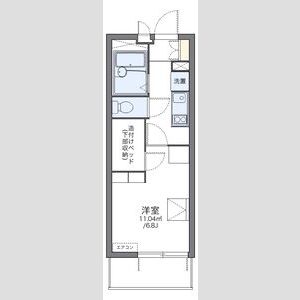 レオパレス前田の間取り図