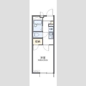レオパレス東寺の間取り図