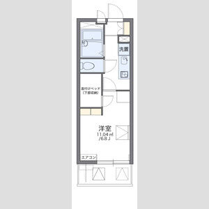 レオパレスSOARERIIIの間取り図
