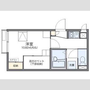 レオパレス三条東山の間取り図