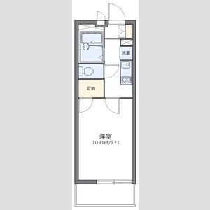 レオパレス京都十条の間取り図
