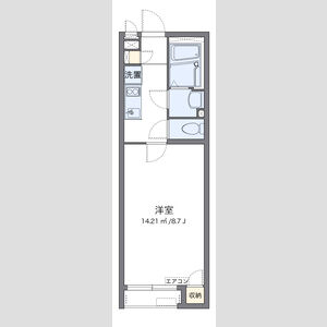 クレイノバンブスヴァルトハイムの間取り図
