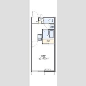 レオパレス鳴滝の間取り図