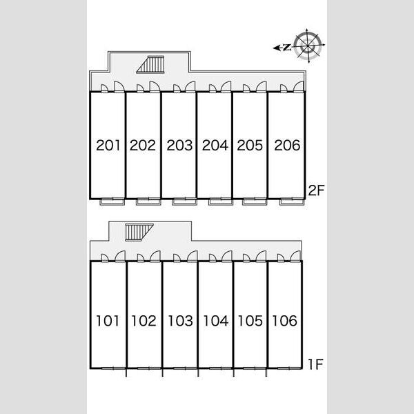 レオパレスウエストIの室内写真2枚目