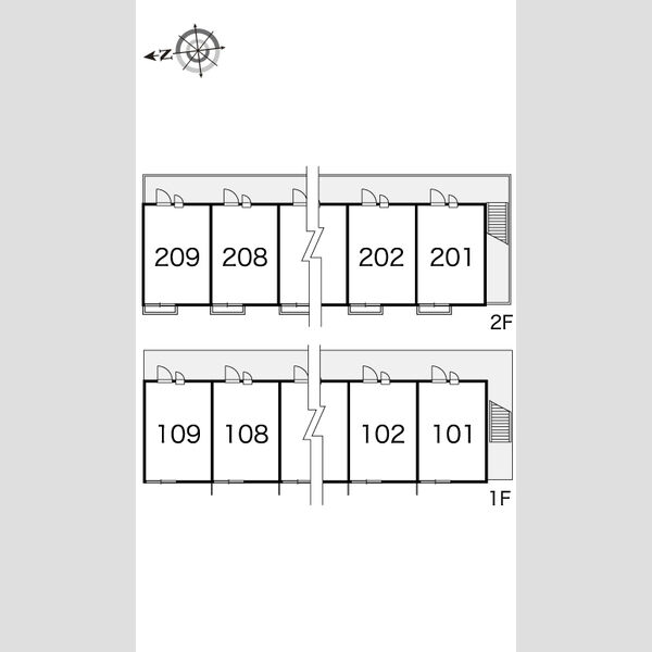 レオパレス長福の厨子の室内写真2枚目