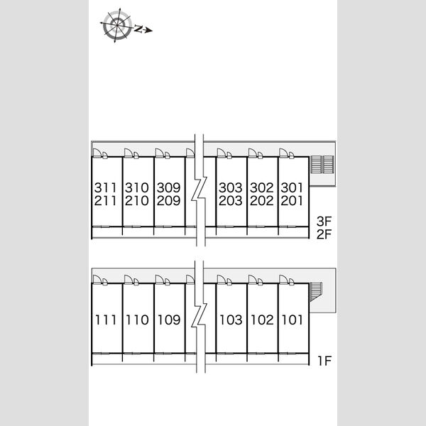 レオパレスおおまちの室内写真2枚目