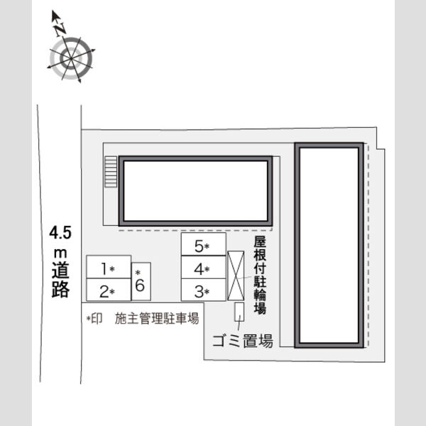 レオパレス二条城北の室内写真3枚目