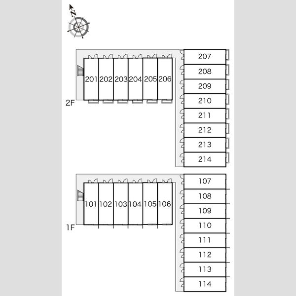 レオパレス二条城北の室内写真7枚目