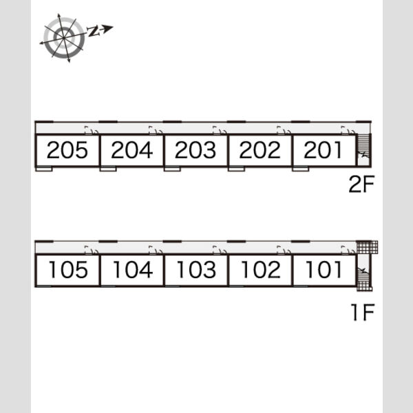 レオパレスディス ポレールの室内写真2枚目