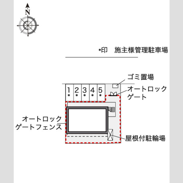 レオパレスエヌリバーの室内写真1枚目