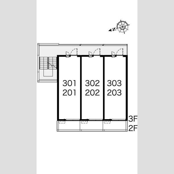 レオパレス衣笠の室内写真2枚目