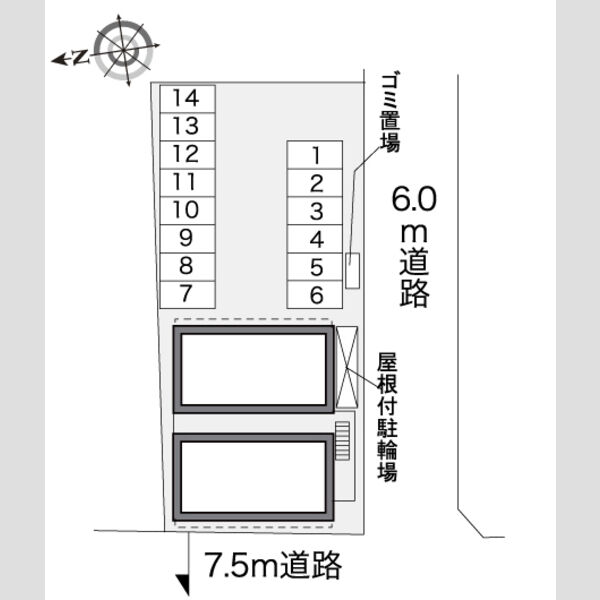 レオパレスアクシスの室内写真4枚目