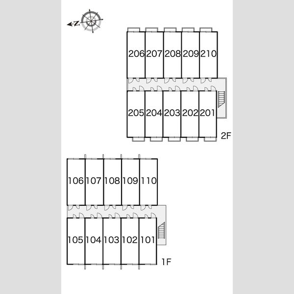 レオパレスアクシスの室内写真8枚目