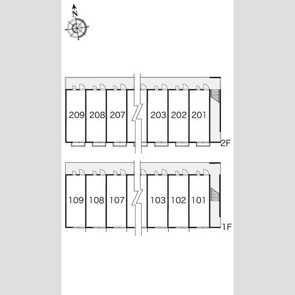 レオパレスおおやぶ2の室内写真2枚目