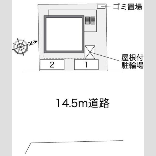 レオパレス西ノ京の室内写真1枚目