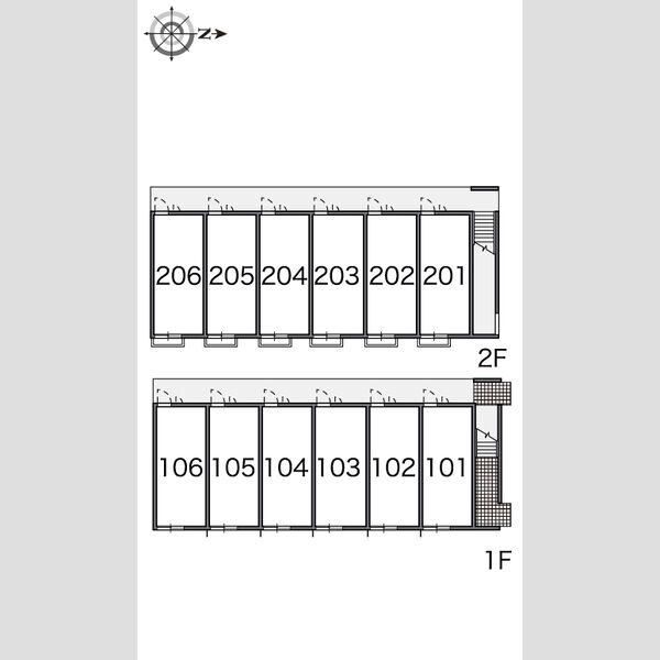 レオパレス鳴滝の室内写真2枚目