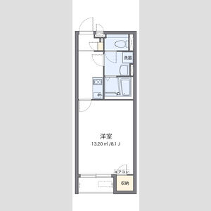 クレイノJINの間取り図