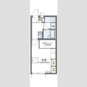 レオパレスジョルディン 天橋立の間取り図